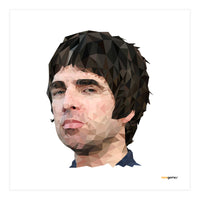 Noel Gallagher Low Poly (Print Only)