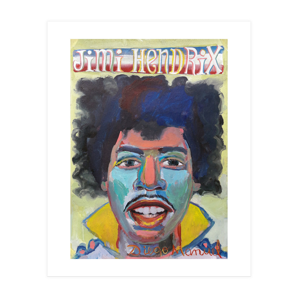 Jimi Hendrix 6 (Print Only)