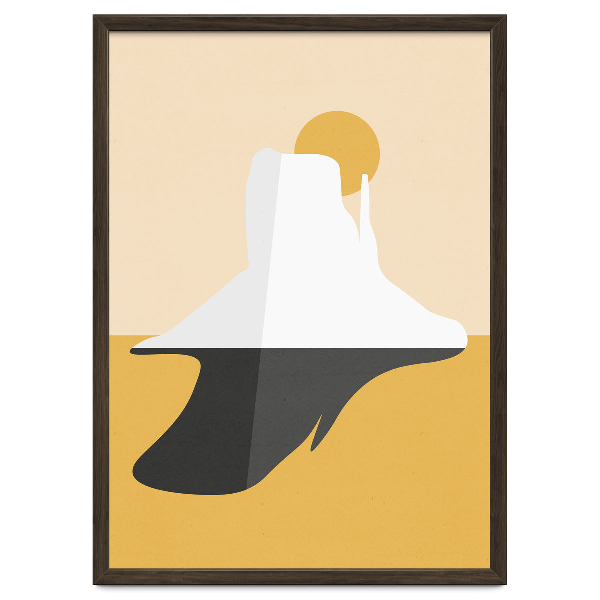 Abstract Mesa - Golden Desert