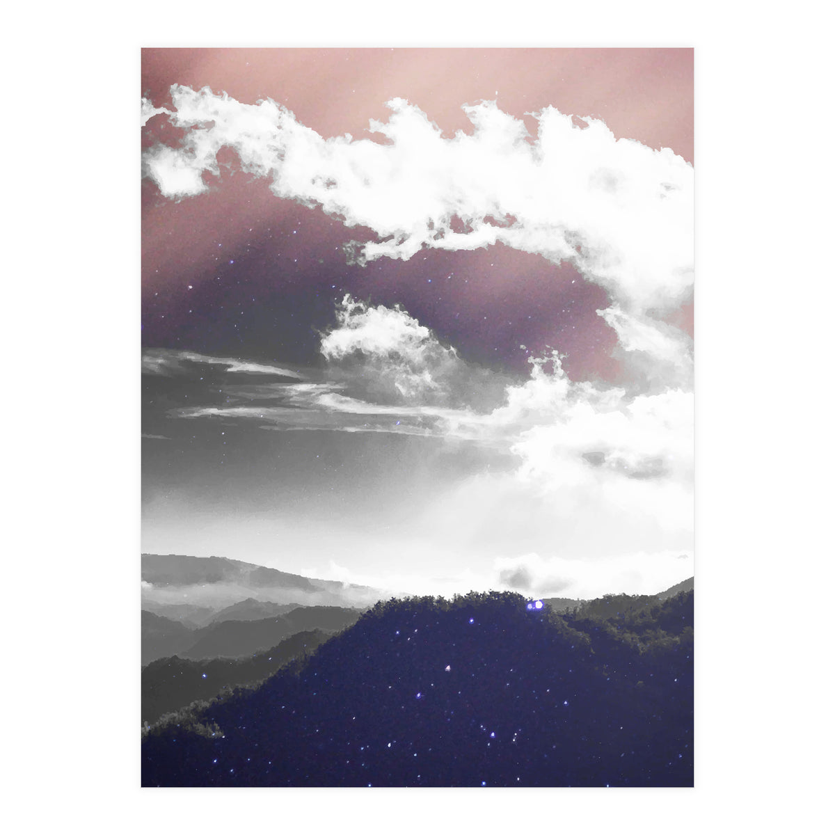 Galaxy Mountain (Print Only)