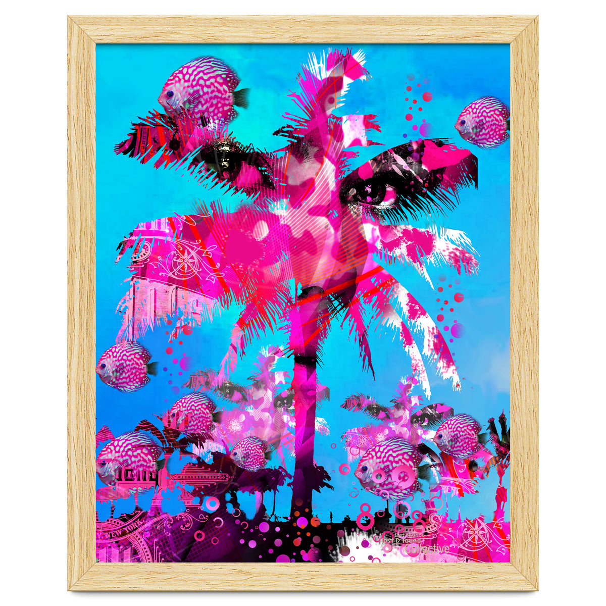 Pink Palm