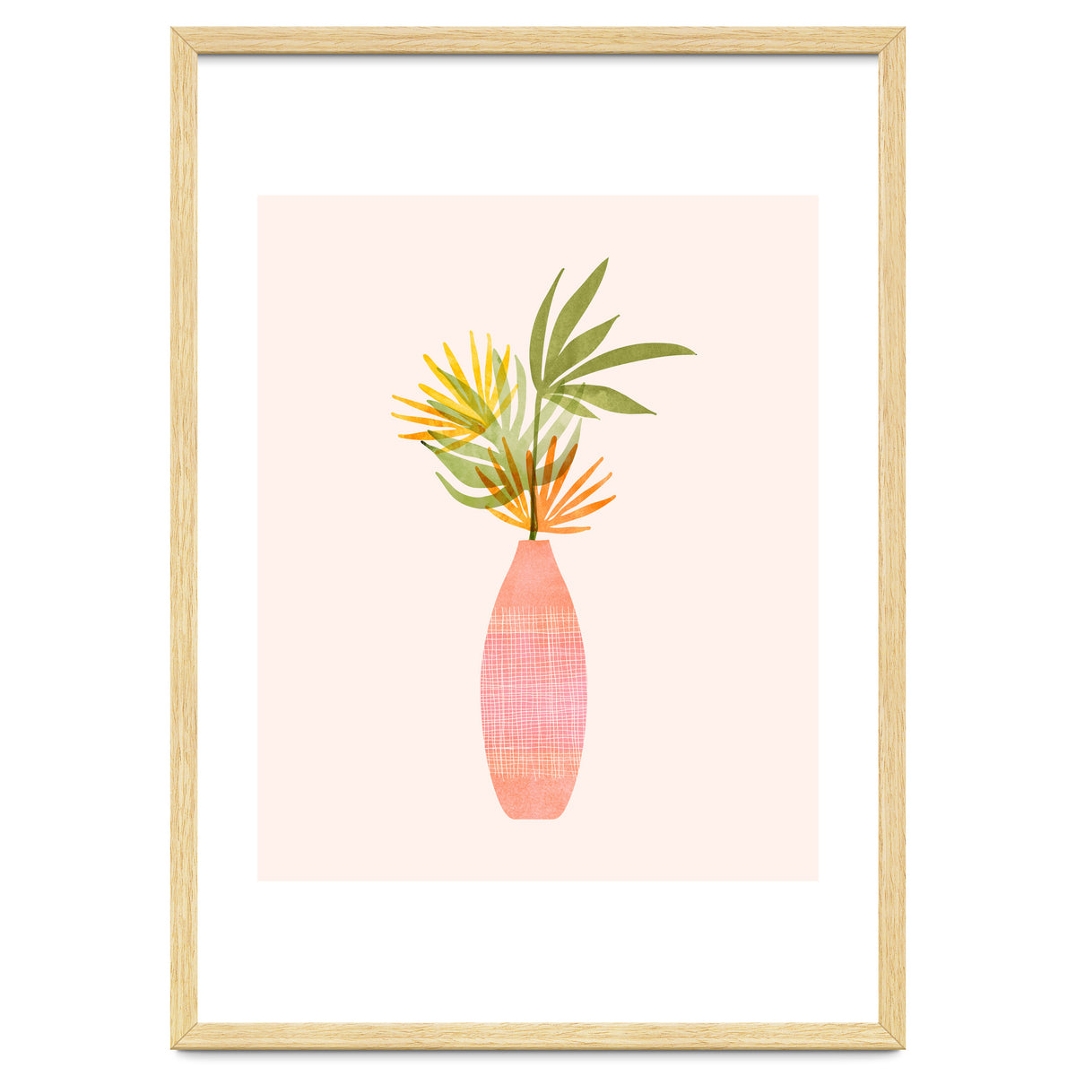 Modern Tropical Summer Bouquet