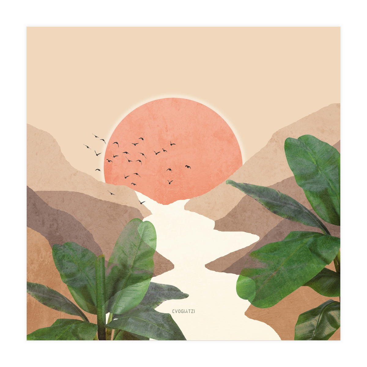 Africa Oasis (Print Only)