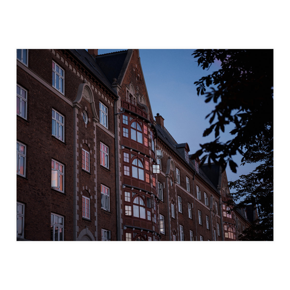 Copenhagen at Night (Print Only)