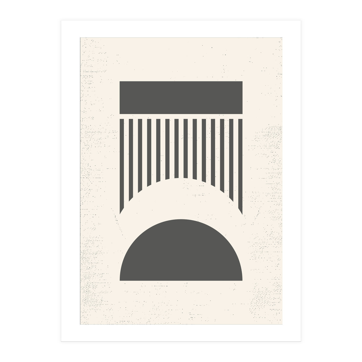 Mid Century Modern Geometry 01 (Print Only)
