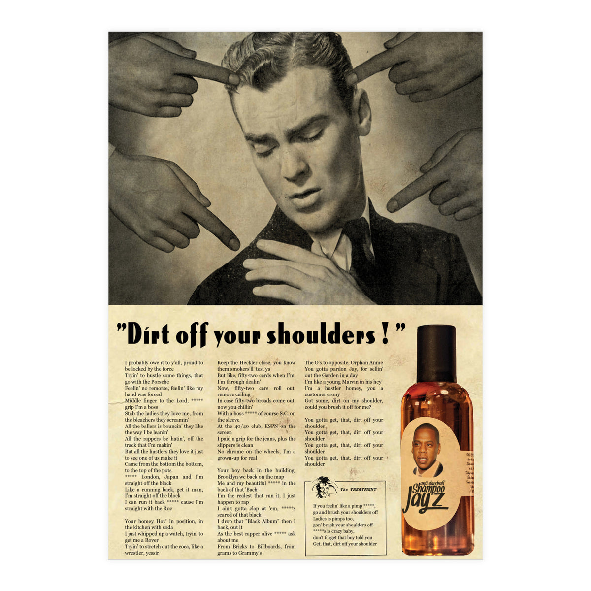 Dirt Off Your Shoulders (Print Only)