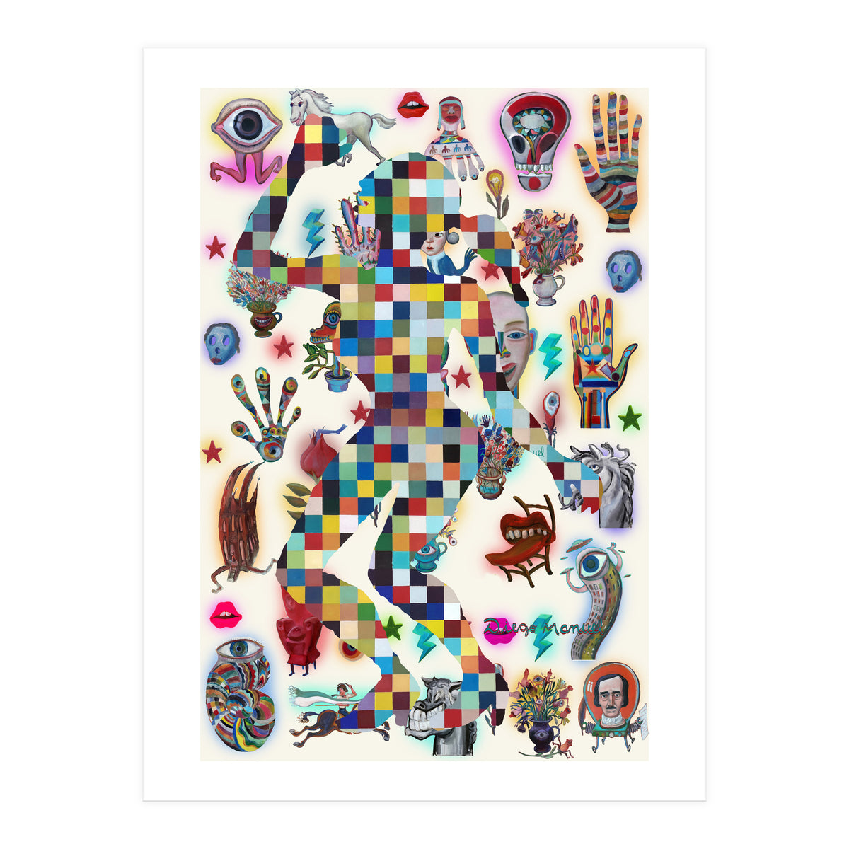 Dance Girl B 47 (Print Only)