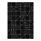 My Favorite Geometric Patterns No.9 - Black (Print Only) thumbnail