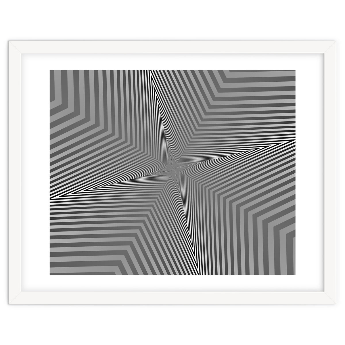 Abstract Triangle Pattern Geometric