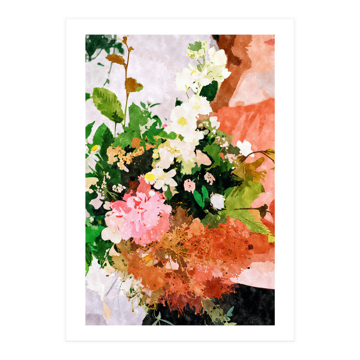 Floral Gift Ii (Print Only)
