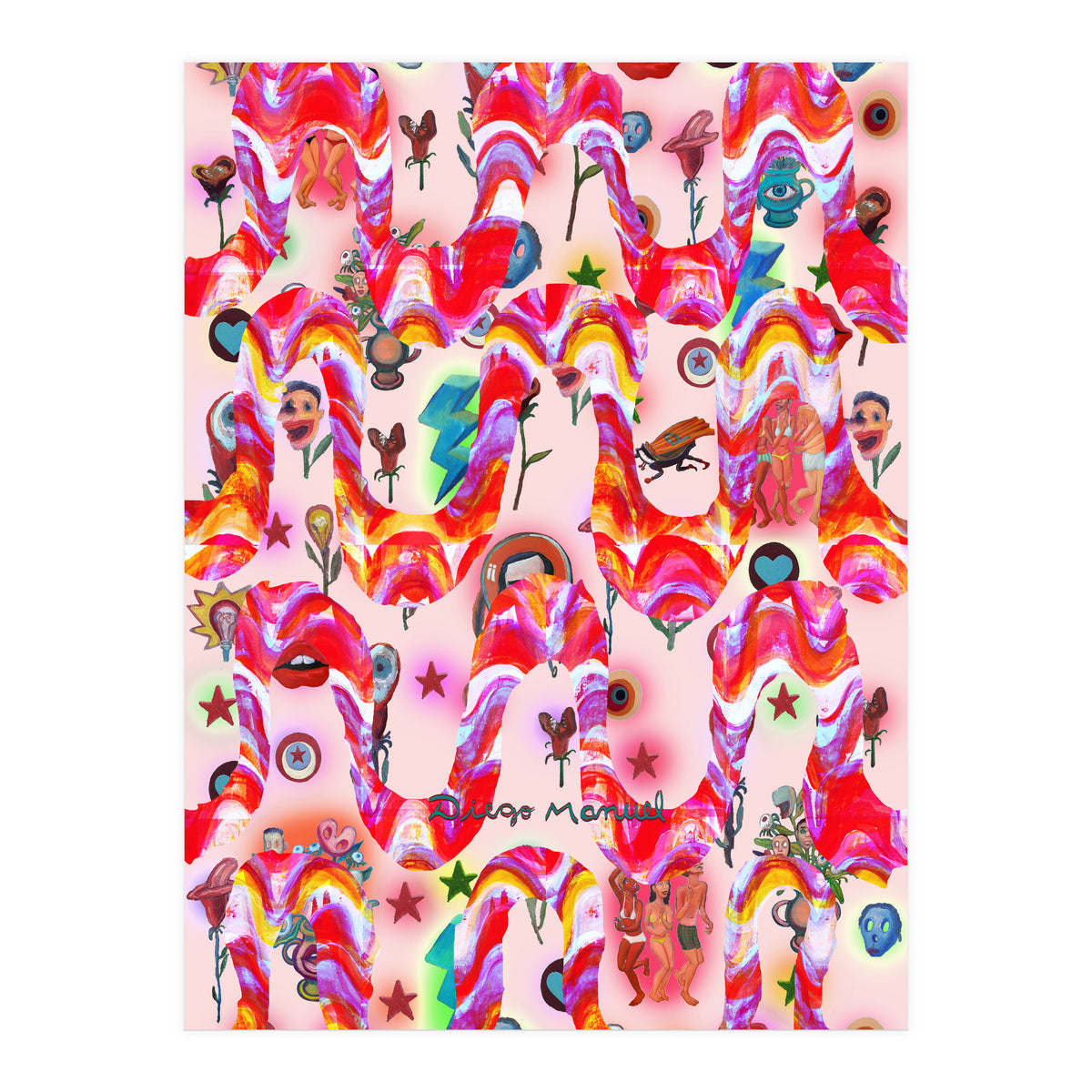 Pop Abstract 3 (Print Only)