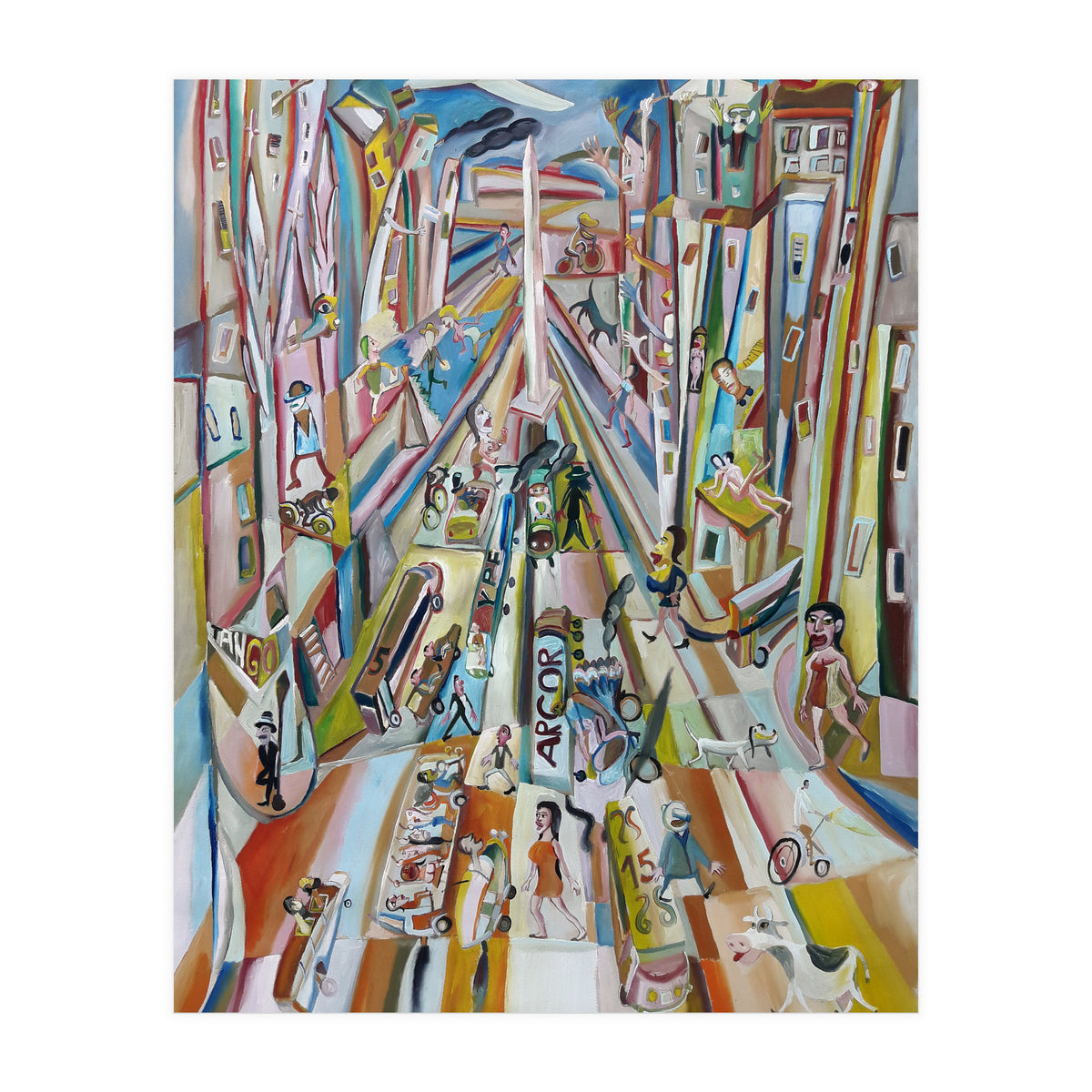 Av 9 De Julio (Print Only)