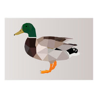 Duck Low Poly Art (Print Only)