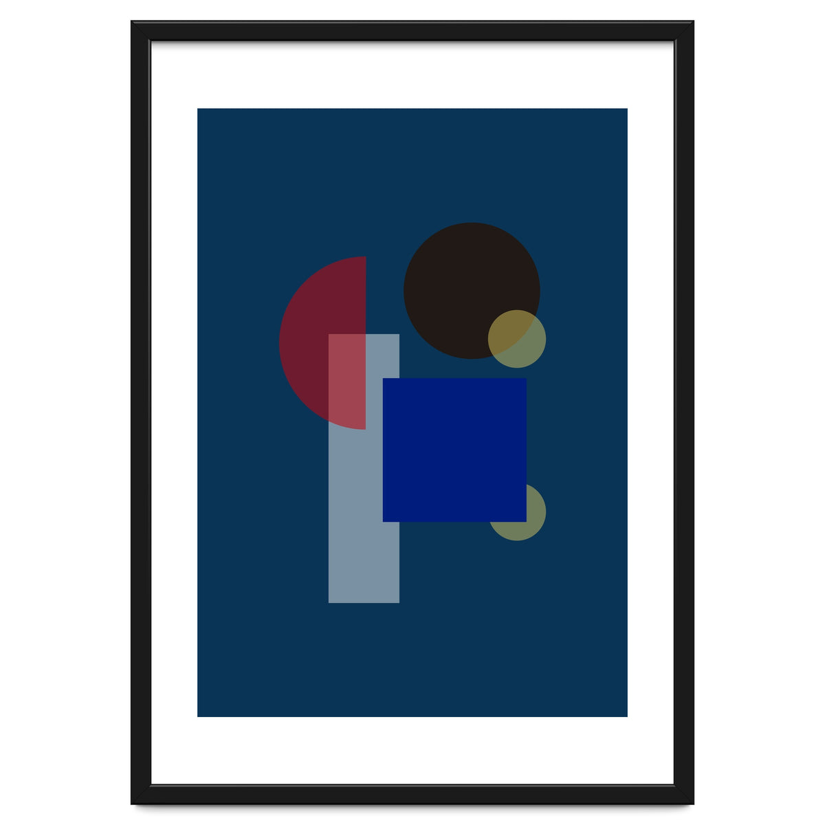 Modern Geometric Abstract 12