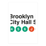 Vignelli's Subway Sign (Print Only) thumbnail