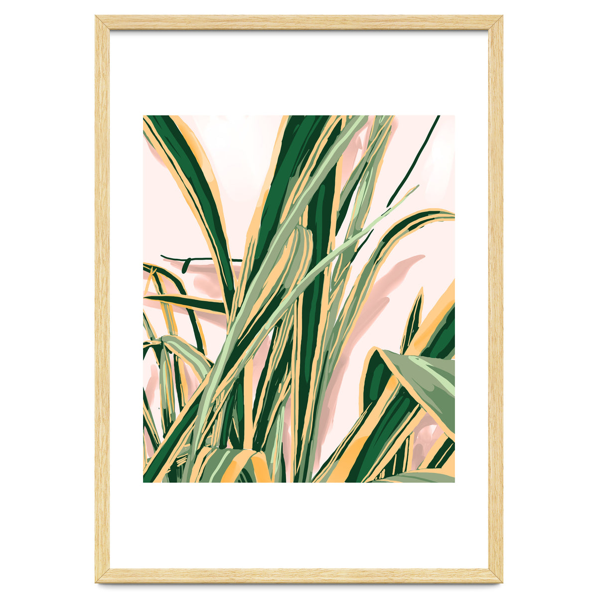 Blush Botanical Unfolding