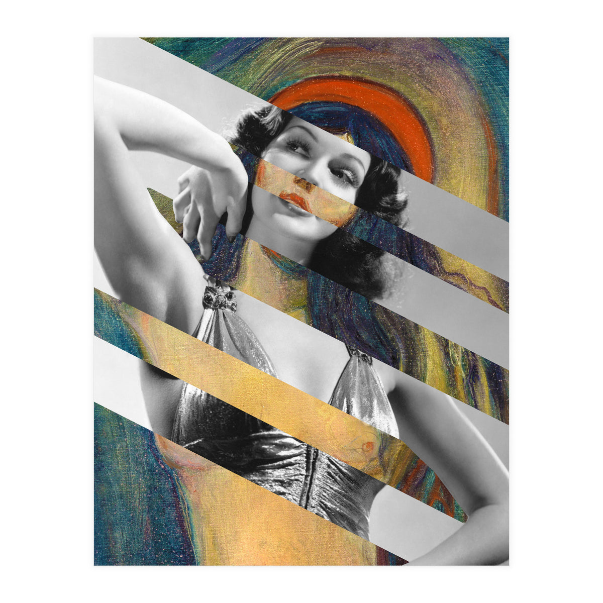 Munch's Madonna & Rita Hayworth  (Print Only)