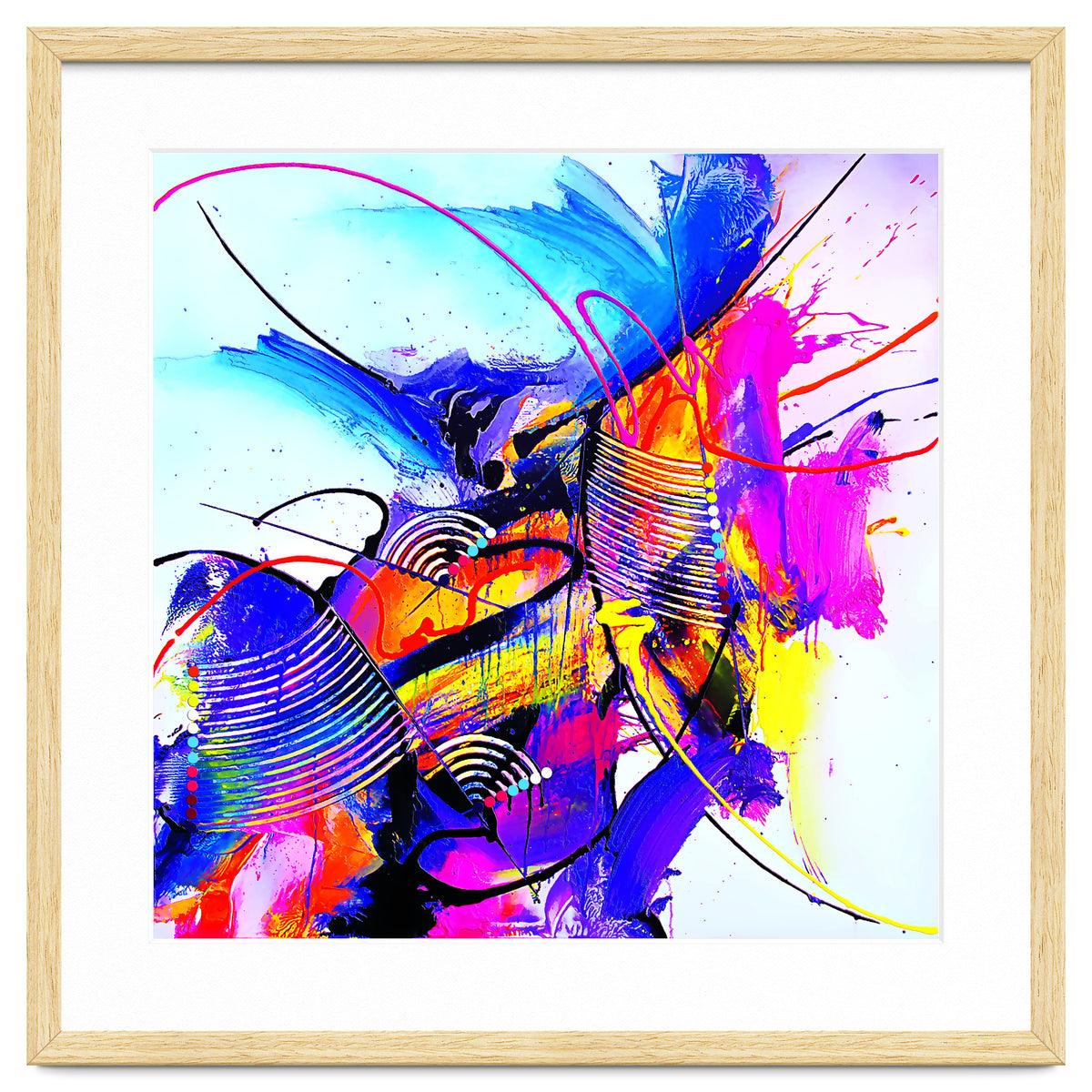 Abstract Art Britto - Qb293