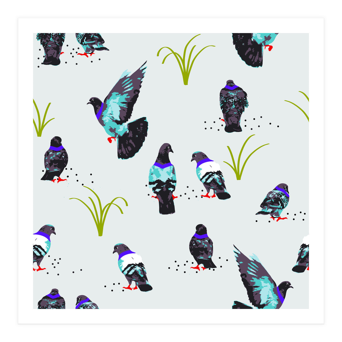 Pigeons (Print Only)