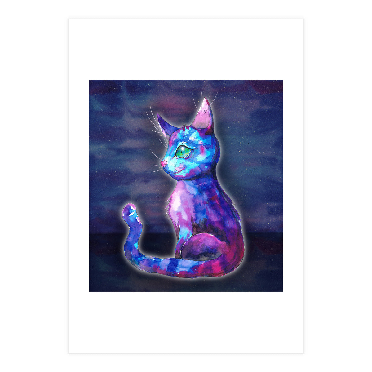 Space cat (Print Only)