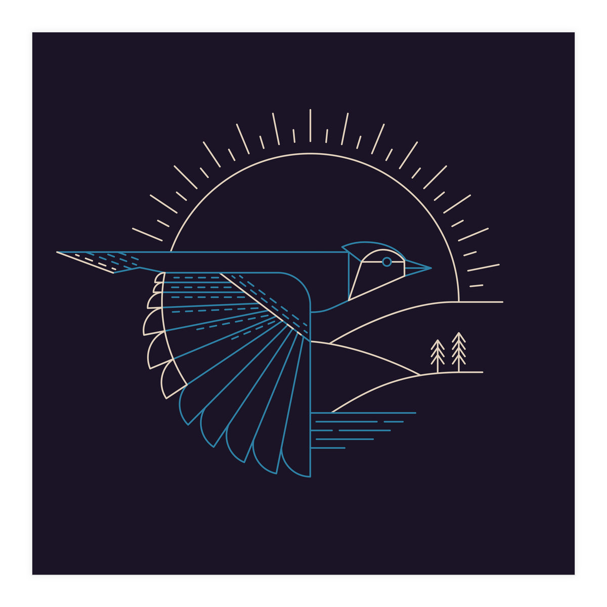 Blue Jay (Print Only)