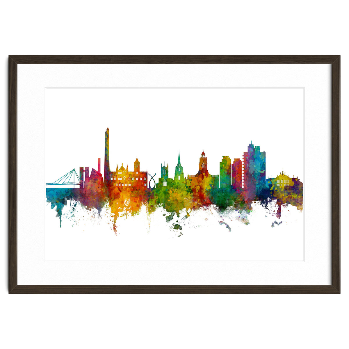 Northampton England Skyline