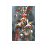Garlic. Still-life  watercolor painting (Print Only) thumbnail