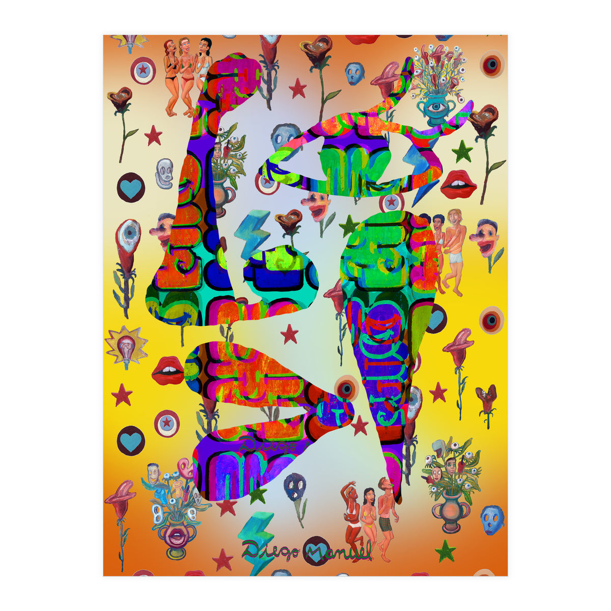 Graffiti Digital 12 2022 B 10 (Print Only)