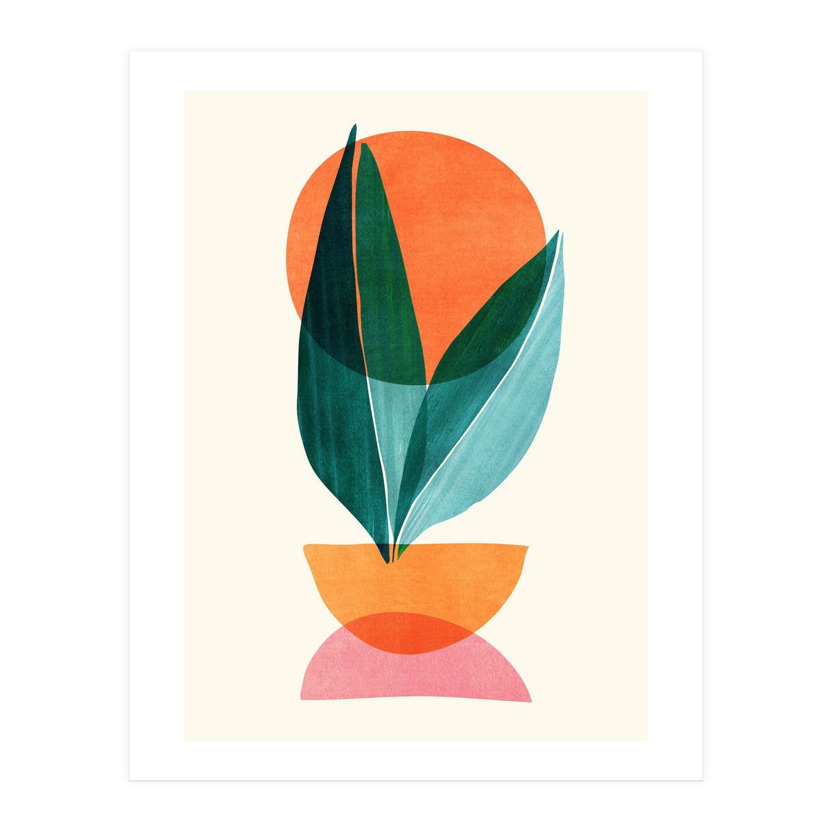 Abstract Nature Stack II (Print Only)