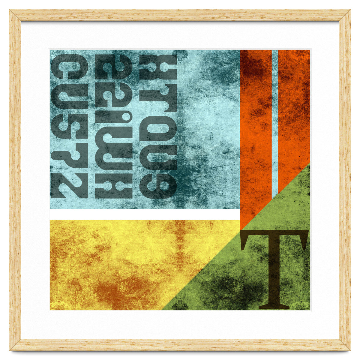 Abstract Industrial Rgby