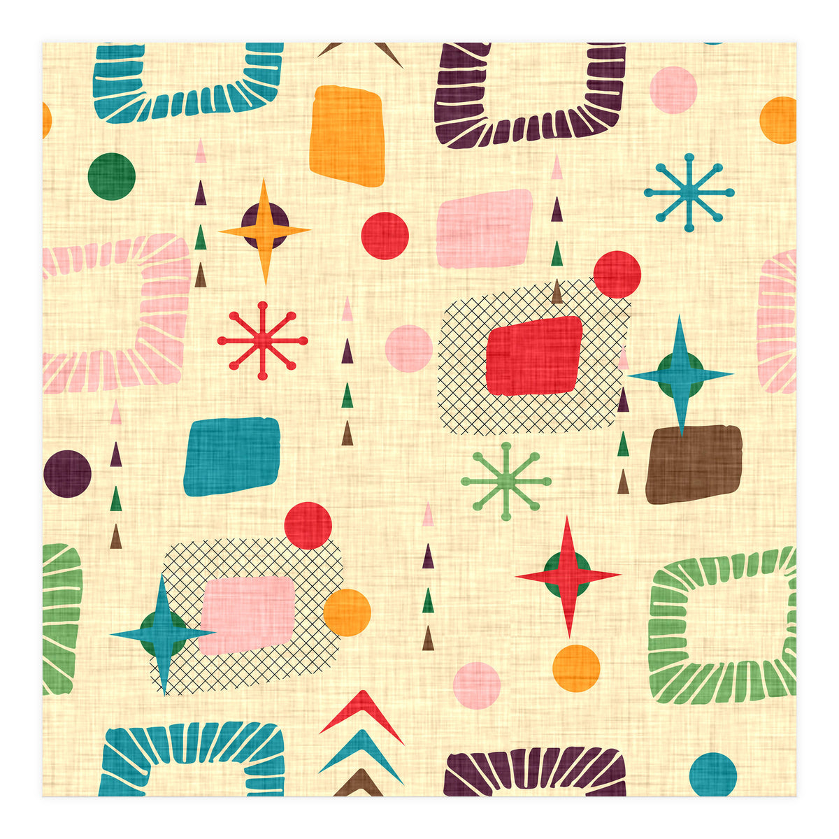 Atomic Pattern  (Print Only)