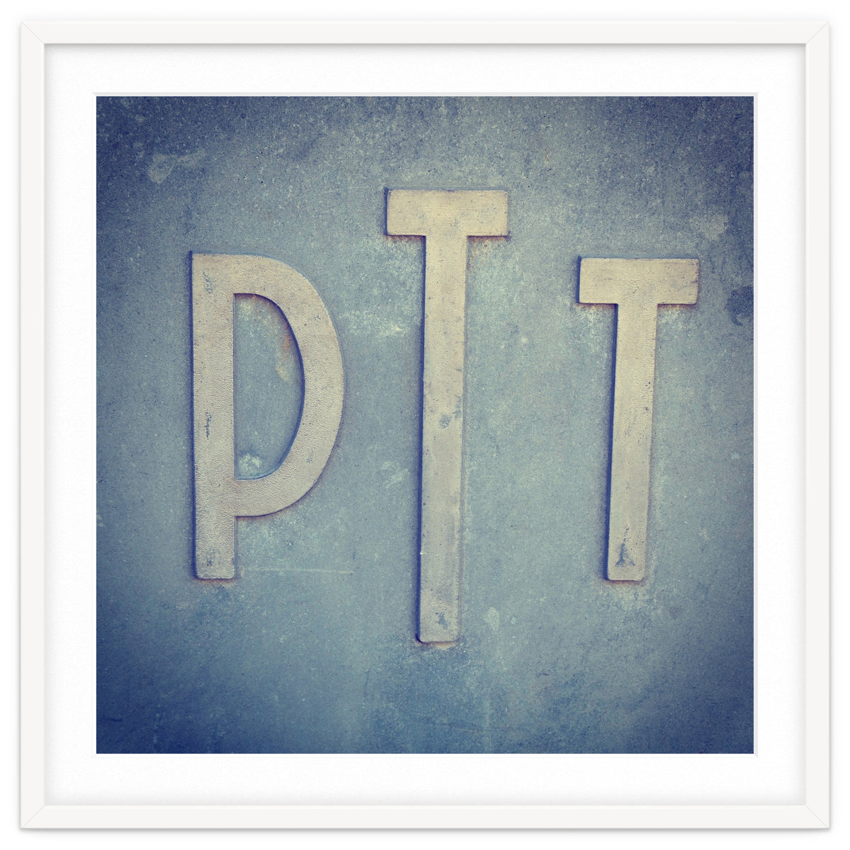 French sign: PTT