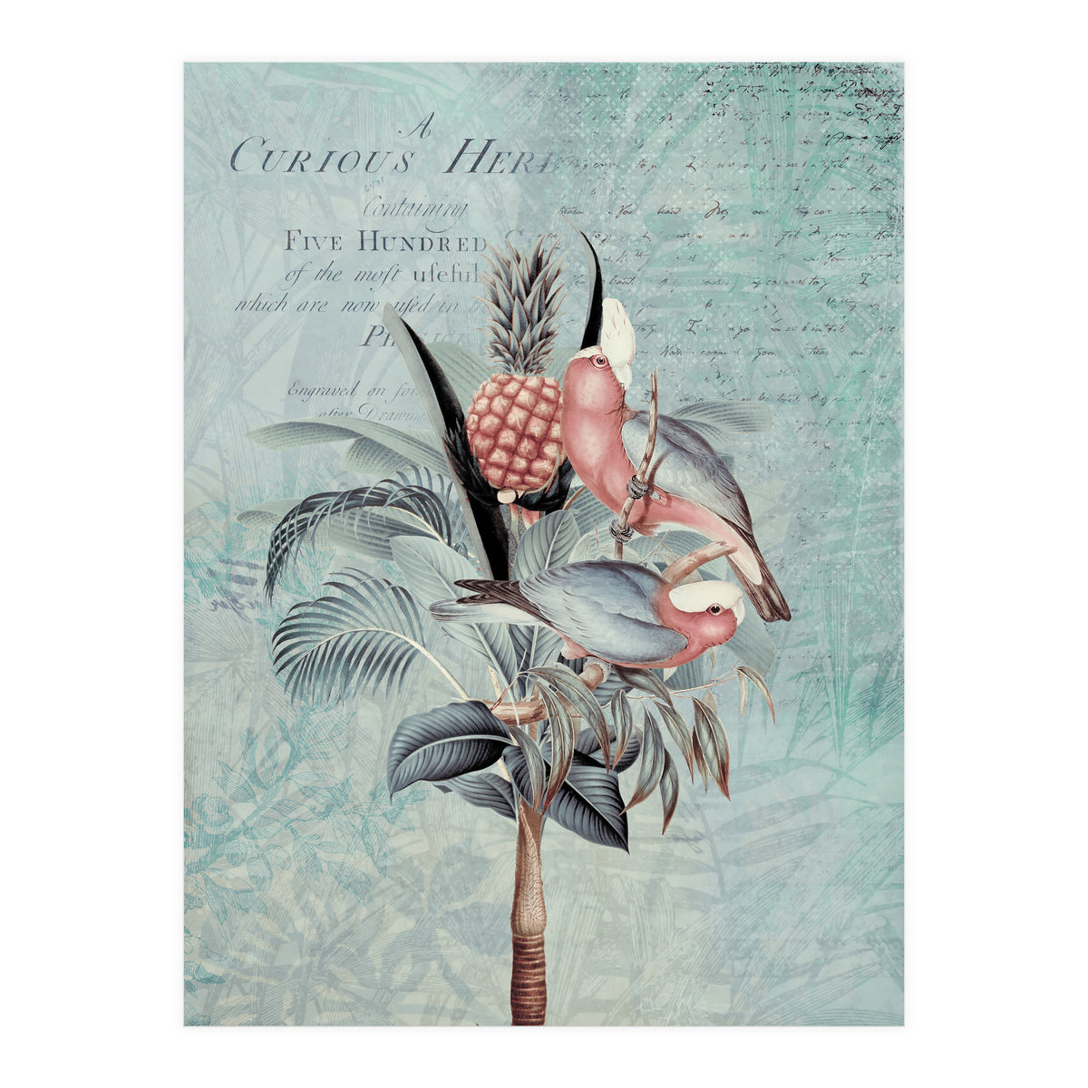 Parakeet Paradise 2 (Print Only)