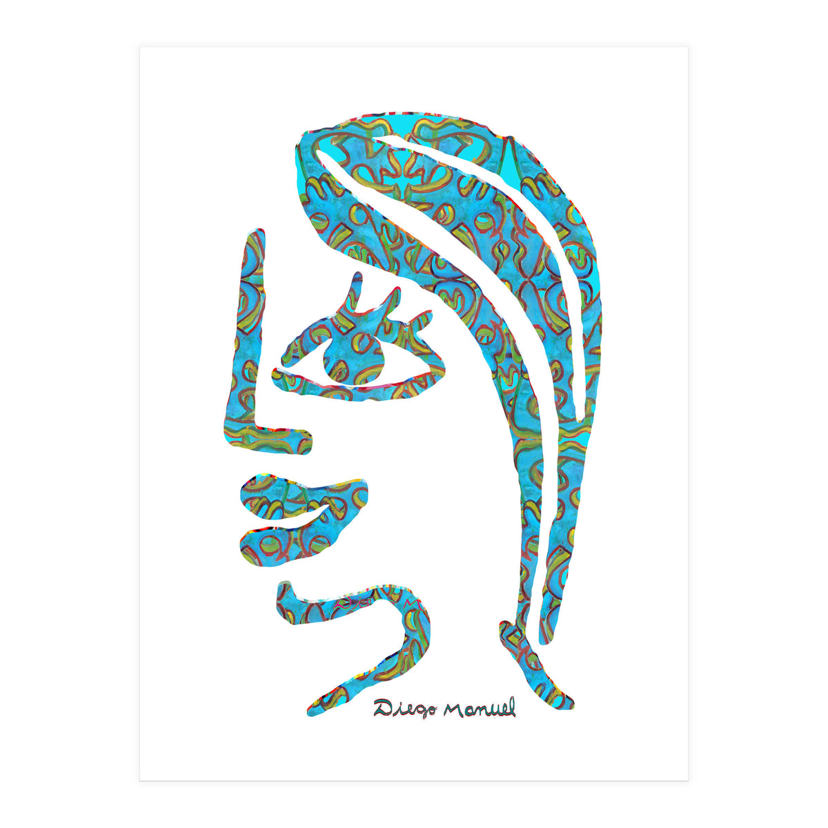 Graffiti Digital 12 2022 D 5  (Print Only)