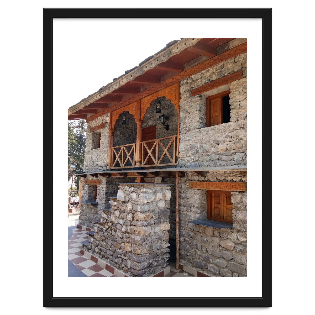 Architecture - Exposed Stone House