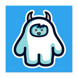 Kawaii Cute Abominable Snowman Yeti (Print Only) thumbnail