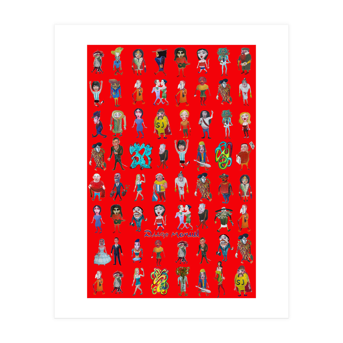 Gente Del Barrio B (Print Only)