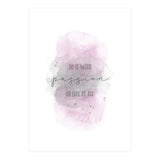 Do it with passion or not at all | watercolor pink (Print Only) thumbnail
