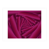 Pink Color Rose Swirl Art (Print Only) thumbnail