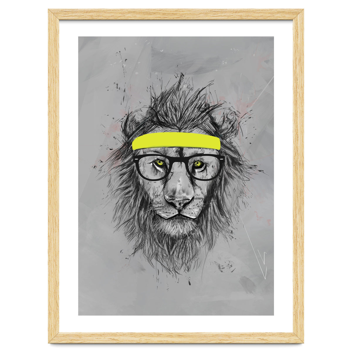 Hipster Lion