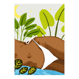Is it Summer yet Modern Bohemian Black Woman, Bikini (Print Only) thumbnail
