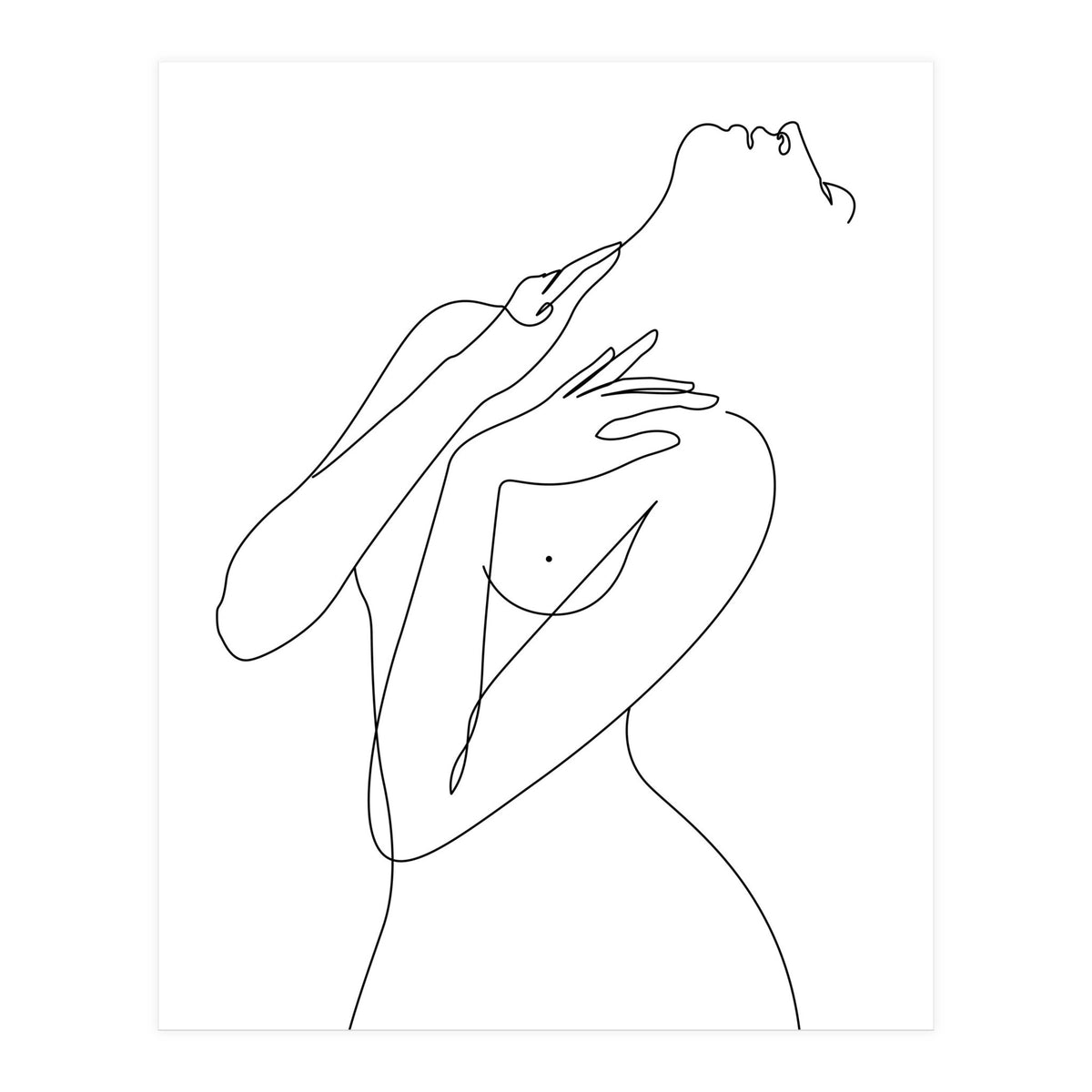 wake woman line (Print Only)