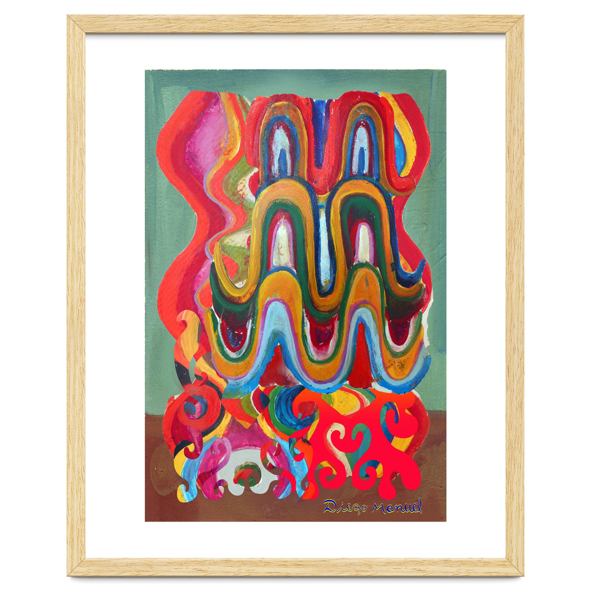 Pop Abstract Asimetrico A1