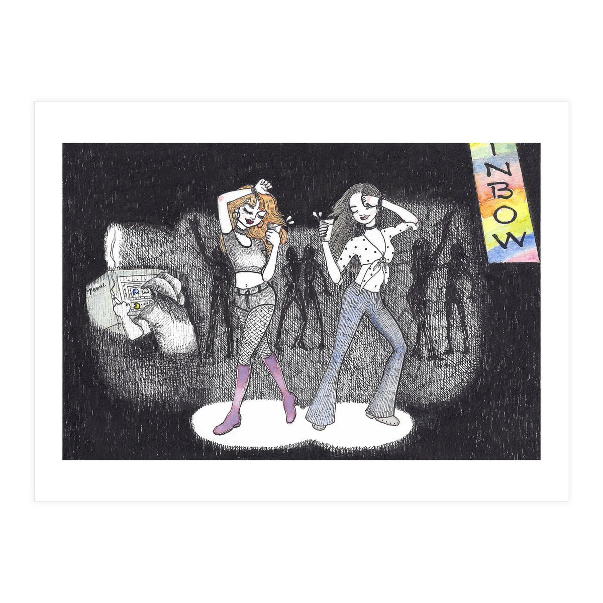 Dancing Queens In The 90's (Print Only)