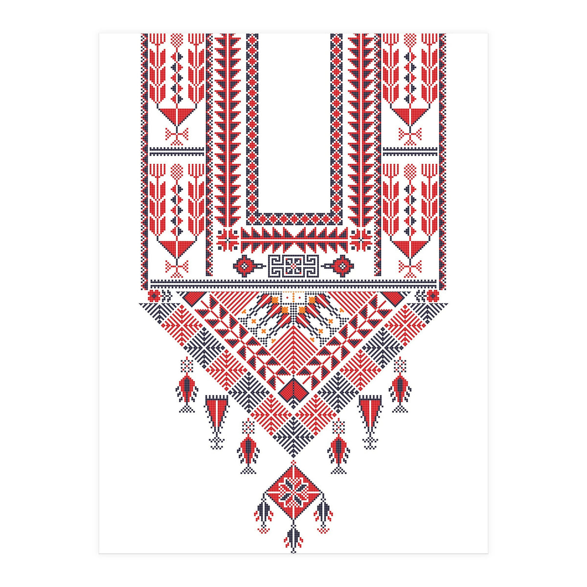 Tatreez Ornament 10 (Print Only)