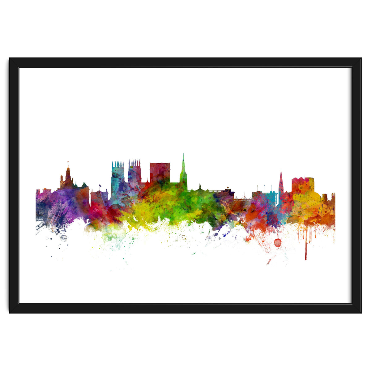 York England Skyline