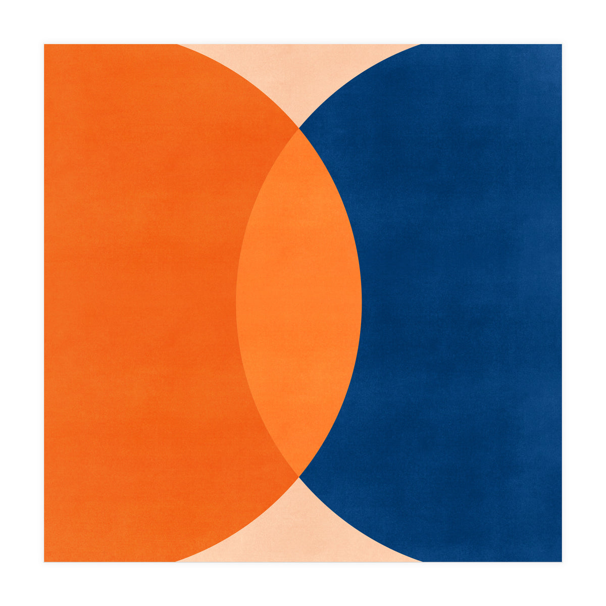 Sun Moon Abstract (Print Only)