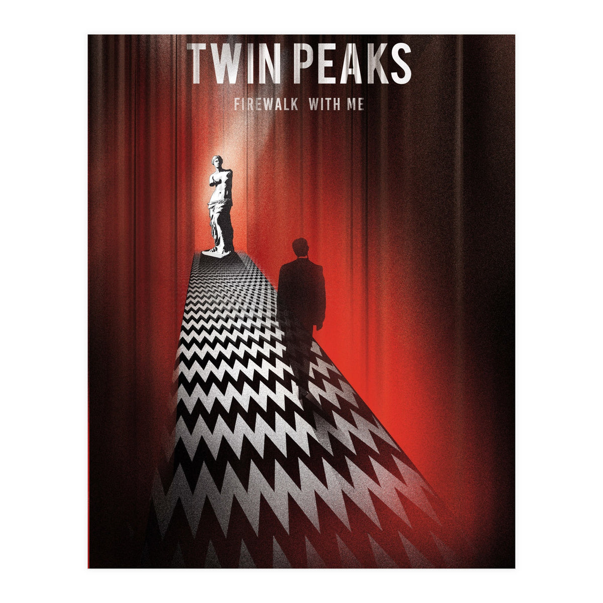 Twin Peaks poster (Print Only)
