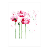 Poppies || watercolor (Print Only) thumbnail