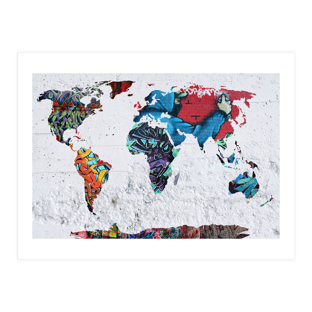 Map Graffiti (Print Only)